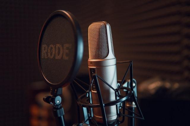 Micro en studio